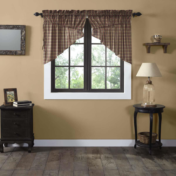 Crosswoods Prairie Swag Valance Set - 840528166068