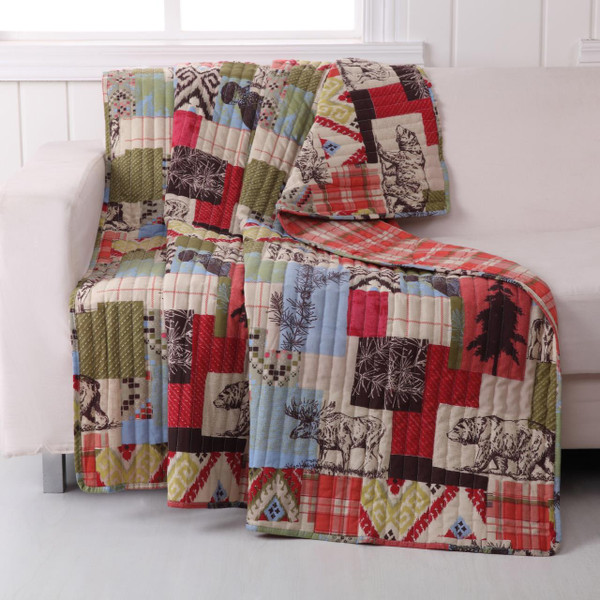 Rustic Lodge Accessory Throw - 636047345349