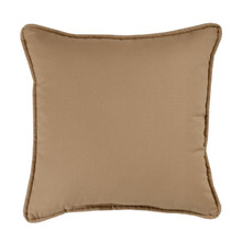 Brunswick Solid Tan Square Pillow - 013864100809
