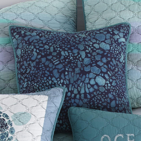 Summer Surf Ocean Print Pillow - 754069870158