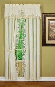 Annabelle Macrame Lace Curtains - 647506022831