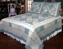 Ashley Blue Quilt Collection -