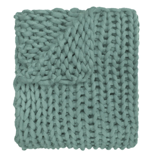 Chunky Knitted Throw - 754069700028
