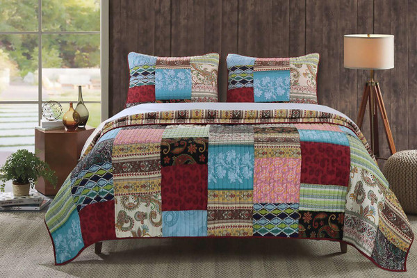 Bohemian Dream Quilt Set - 636047351715