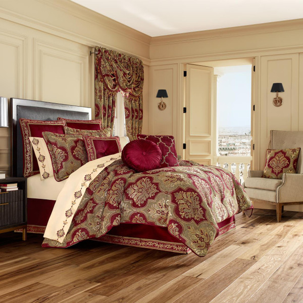 Maribella Crimson Comforter Collection -