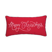 Merry Christmas  Red Pillow - 008246528241
