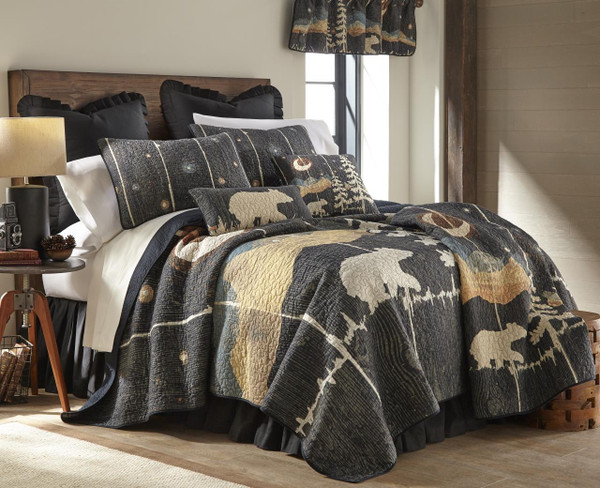 Moonlit Bear Quilt Set -