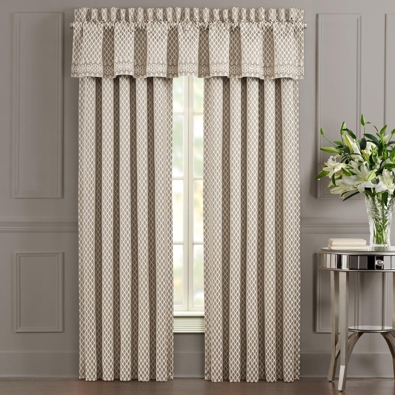 Beaumont Champagne Curtain Pair - 846339091230
