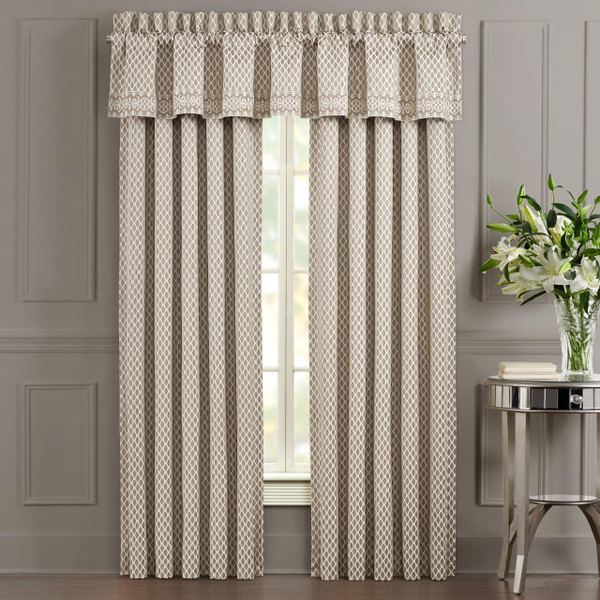Beaumont Champagne Tailored Valance - 846339091278
