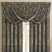 Palmer Teal Waterfall Valance - 846339091377