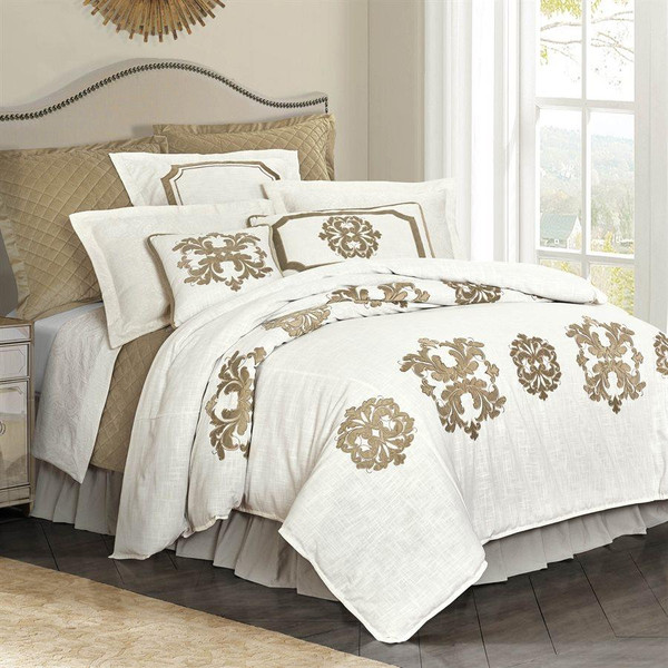 Madison Oatmeal Duvet Collection -