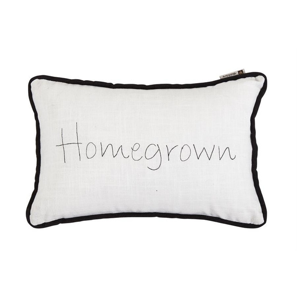 Homegrown Embroidery Pillow - 819652021116