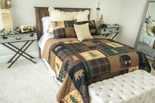 Brown Bear Cabin Quilt Collection -