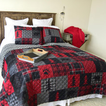 Red Forest Quilt Set - 754069200146