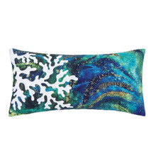 Aqua Coral Pillow - 008246814207