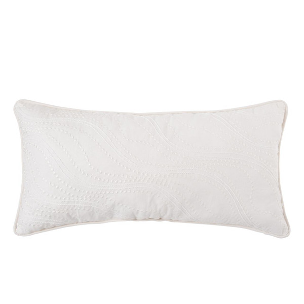 Wave Embroidery Pillow - 8246816331