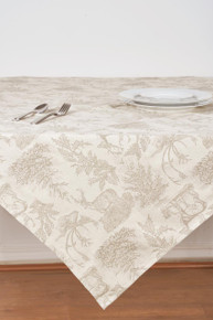 Jacquard Stag Clay Table Topper - 008246797234