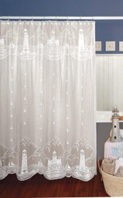 Lighthouse Shower Curtain - 734573018031