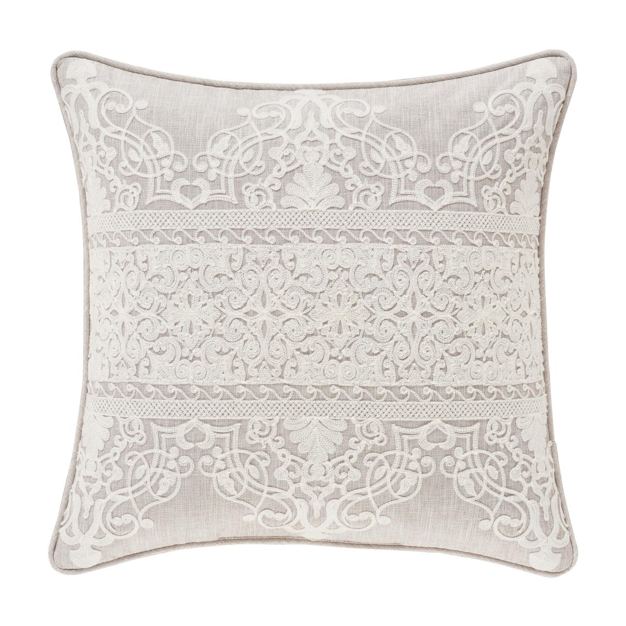 cream colored pillows