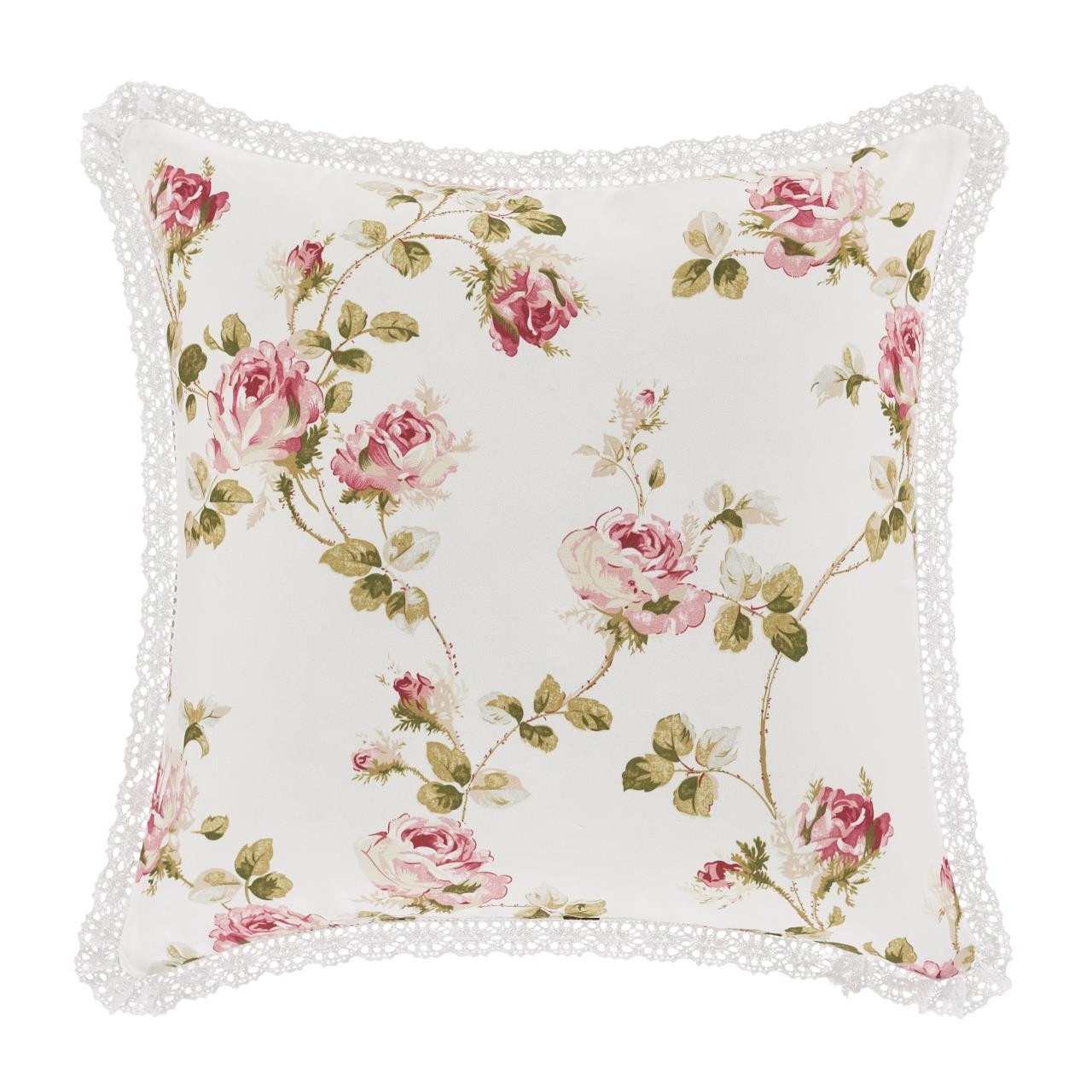 Rosemary Rose 16" Square Pillow - 193842102527