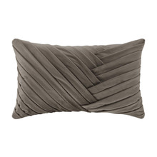 Cracked Ice Taupe Boudoir Pillow - 193842104781
