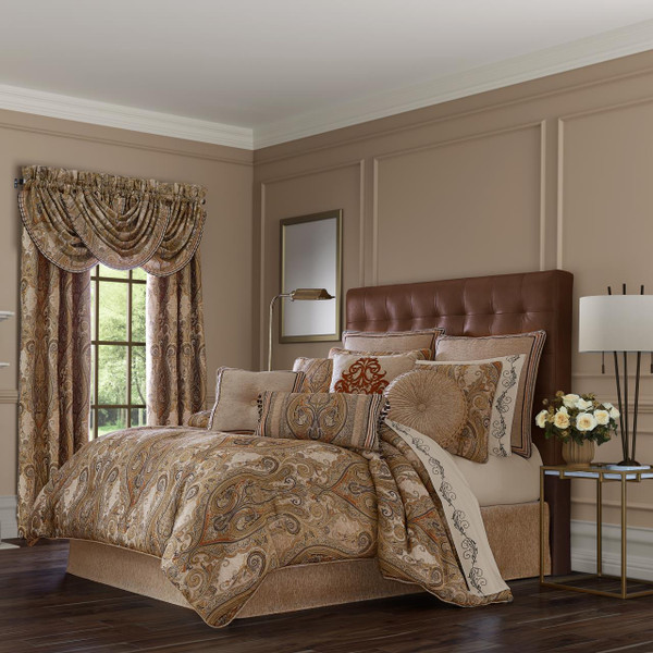 Luciana Beige Comforter Collection -
