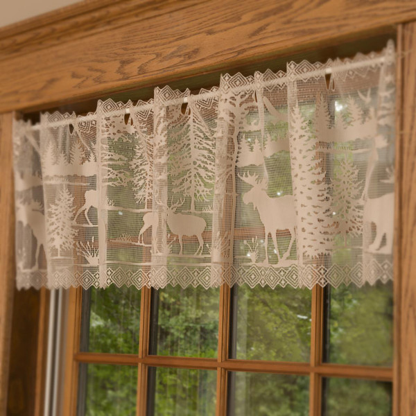 Lodge Hollow Lace Curtains - 734573141609