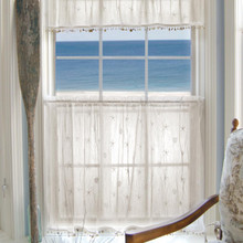 Sand Shell Lace Curtain Collection -