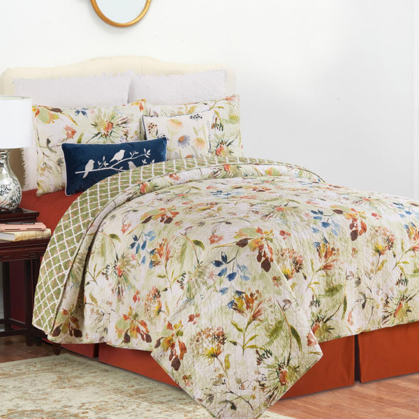 Watercolor Floral Bedding Collection -