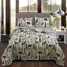 Forest Weave Quilt Collection -