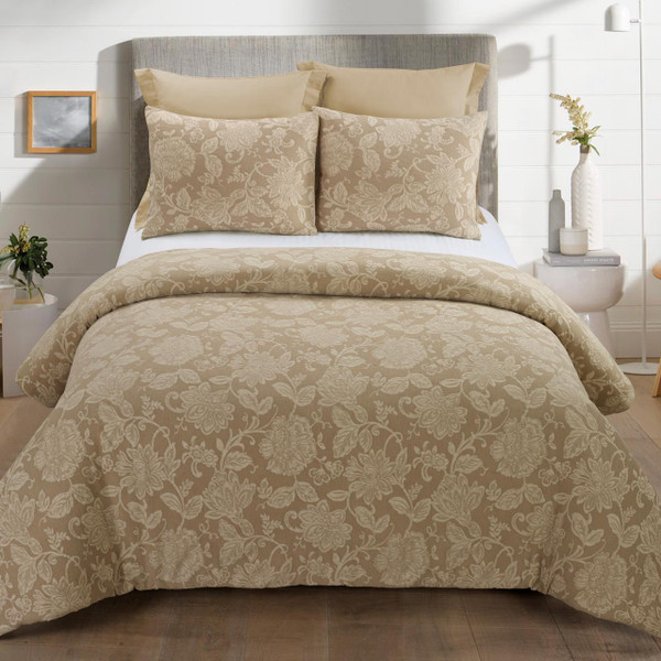 Amadora Cappuccino Comforter Set - 754069006533