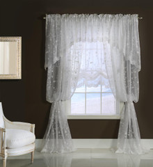 Grandeur Lace Curtain - 069556507104