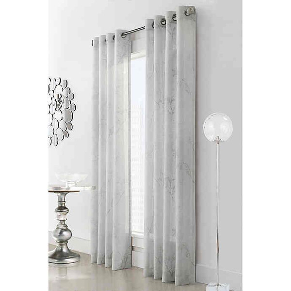 Triston Sheer Grommet Curtain - 069556525320