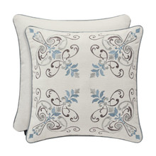 Giovani Spa Embellished Square Pillow - 846339080968
