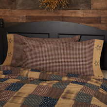 Patriotic Patch King Pillow Case Set - 840528189470