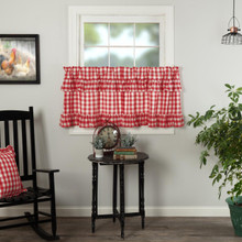 Annie Buffalo Red Check Ruffled Tier Set - 840528182549