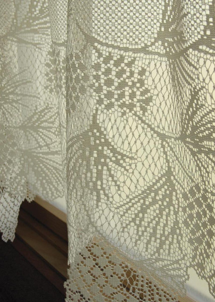 Woodland Lace Curtain Panel - 734573045501