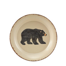 Rustic Retreat Bear Salad Plate Set -