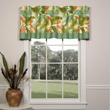 Cape Coral Tailored Valance with Band -
