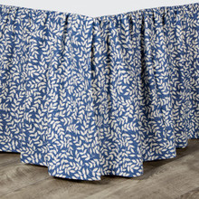 Bouvier Blue Bed Skirt -