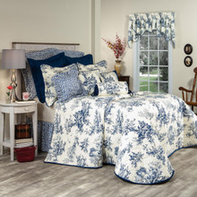 Bouvier Blue Bedspread - 138641226340