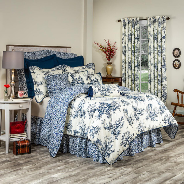 Bouvier Blue Comforter Set - 138641225114