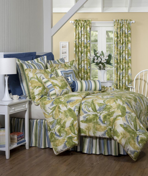 Cayman II w/ Stripe Comforter Set - 138641217362