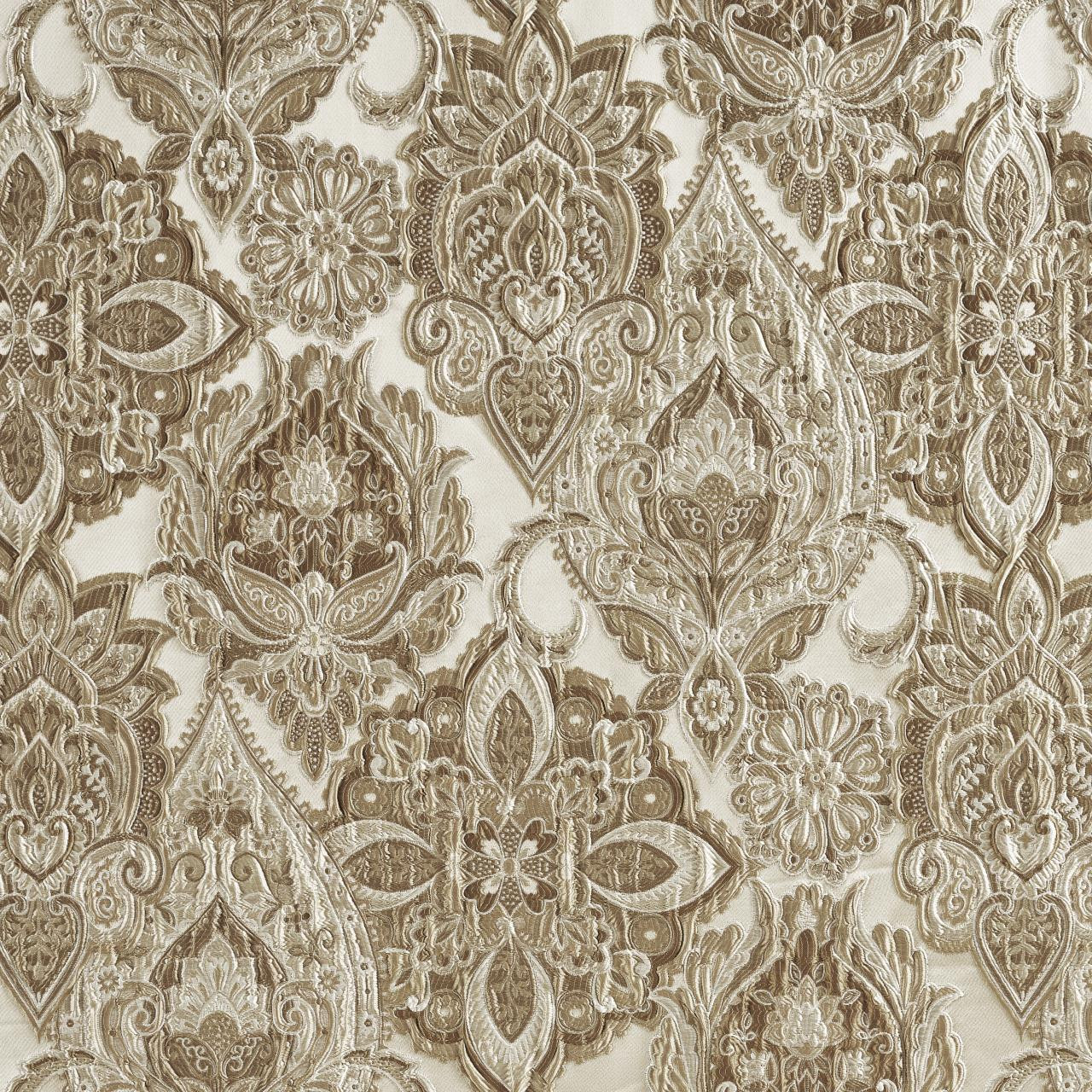 Sandstone Beige Curtain Pair - 193842103845