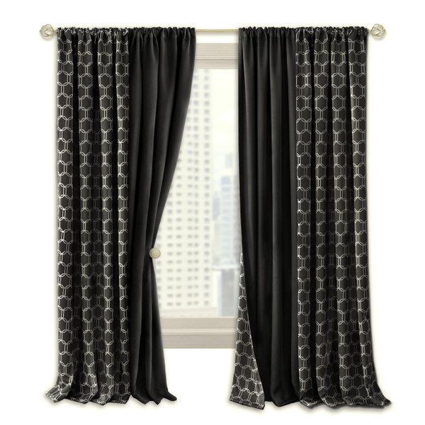 Prelude Reversible Blackout Curtain - 054006250907