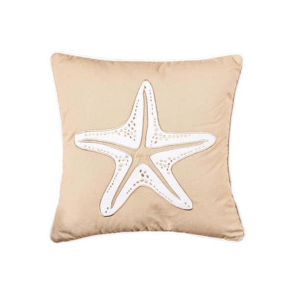 Seaside Starfish Pillow - 008246737605