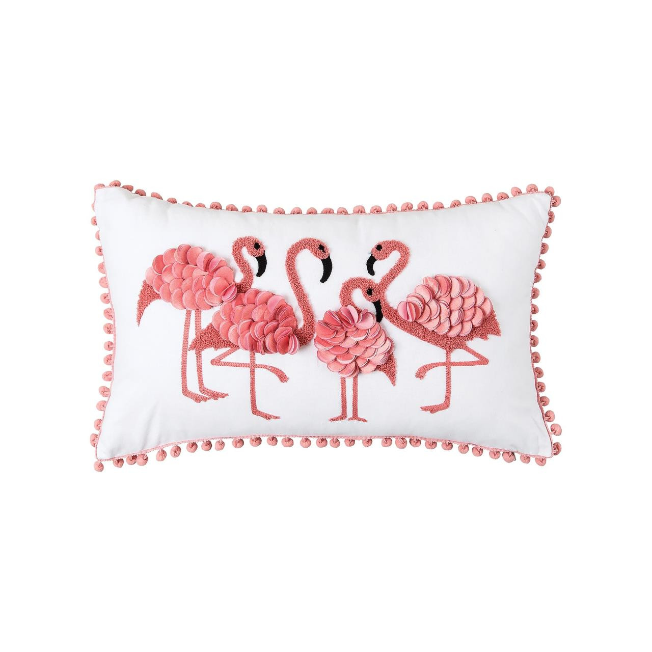 Flamingo Friends Pillow by C&F Home | Paul's Home Fashions