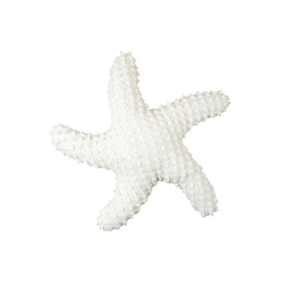 White Starfish Shaped Pillow - 008246733621