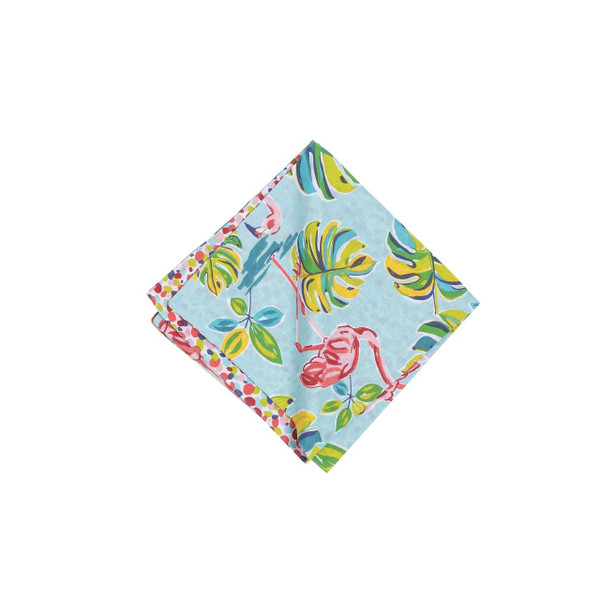 Flamingo Garden Napkin Set - 008246740285