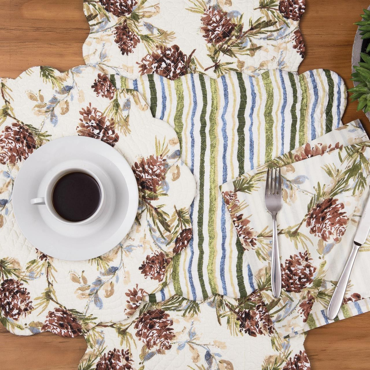 Placemat, Madison Olive Beige
